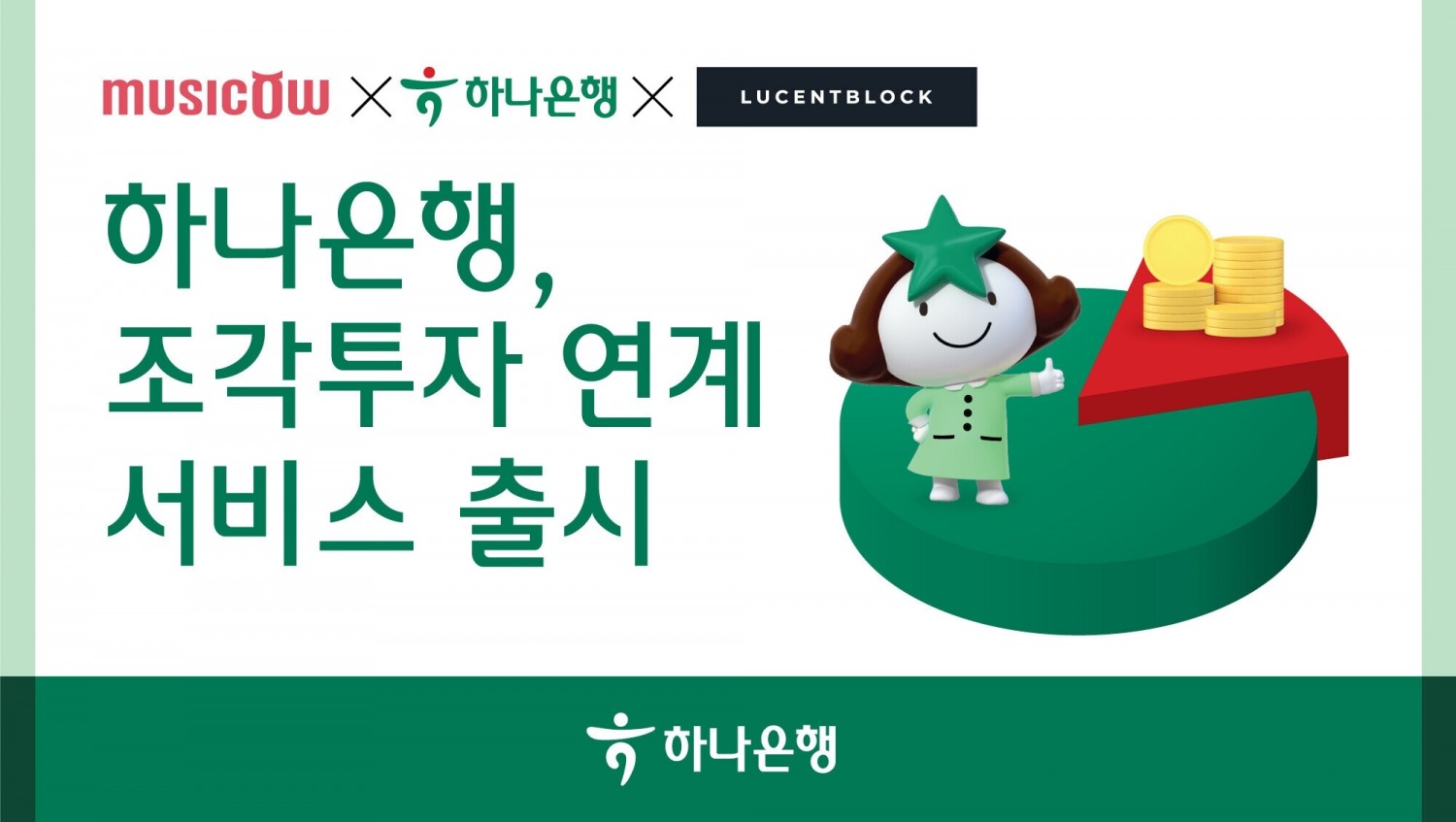 하나은행이 ‘하나원큐 조각투자 연계 서비스’를 출시한다. /자료제공=하나은행