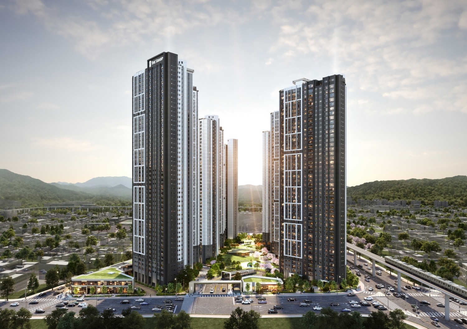 더샵 의정부역 링크시티 투시도 / 사진제공=포스코이앤씨