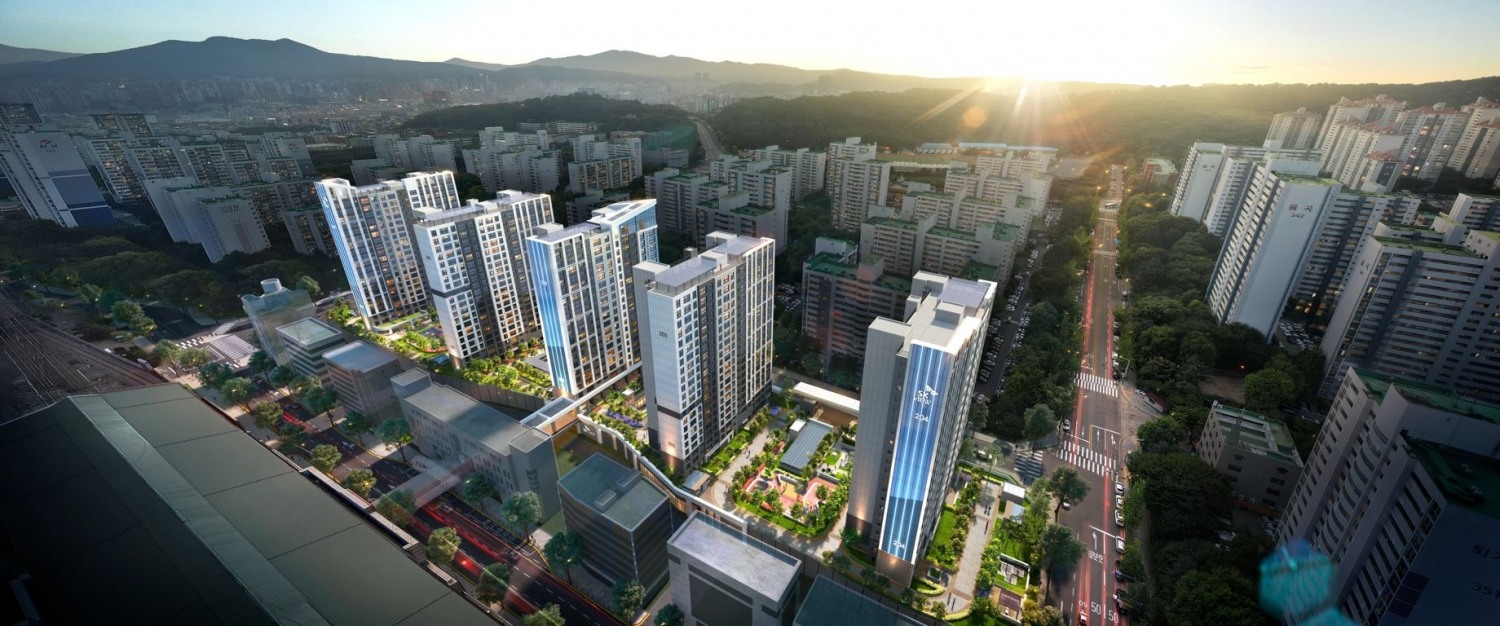 산본 충무주공2단지 2차아파트 리모델링사업 조감도 / 사진제공=SK에코플랜트