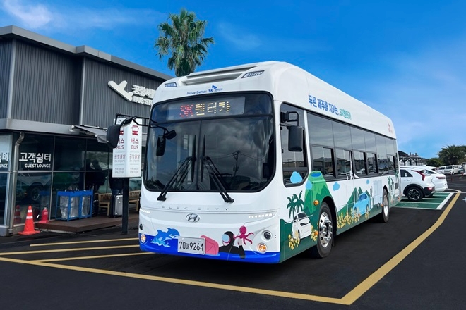 SK렌터카, 제주지점 셔틀버스 전기화