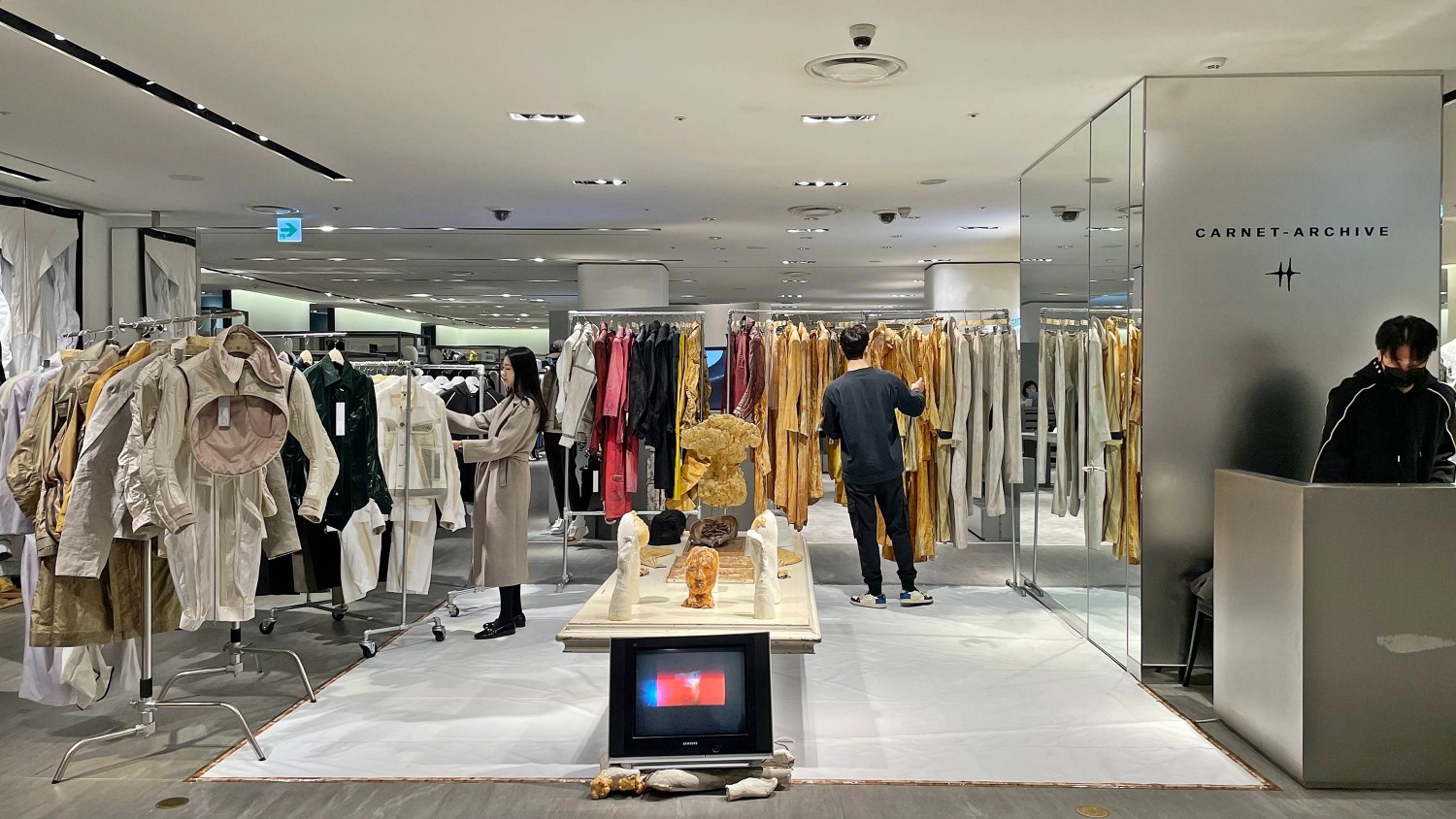 갤러리아백화점의 카르넷 아카이브 팝업스토어. /사진제공=갤러리아
