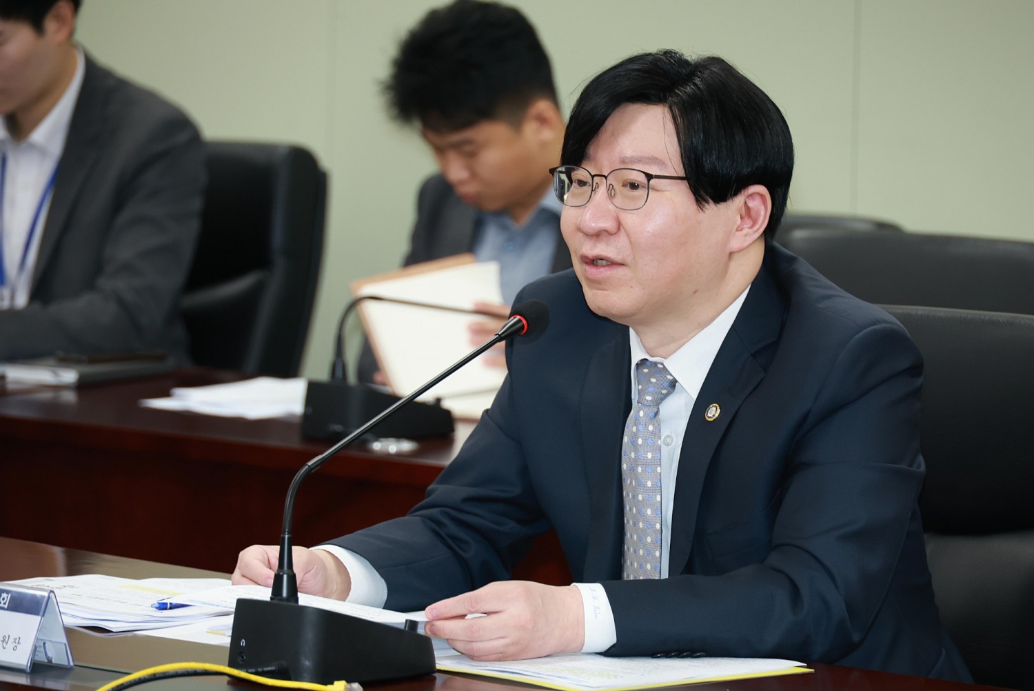 김소영 금융위원회 부위원장이 23일 오전 서울 종로구 정부서울청사에서 금융시장 현안 점검·소통회의를 주재하고 있다. /사진제공=금융위원회