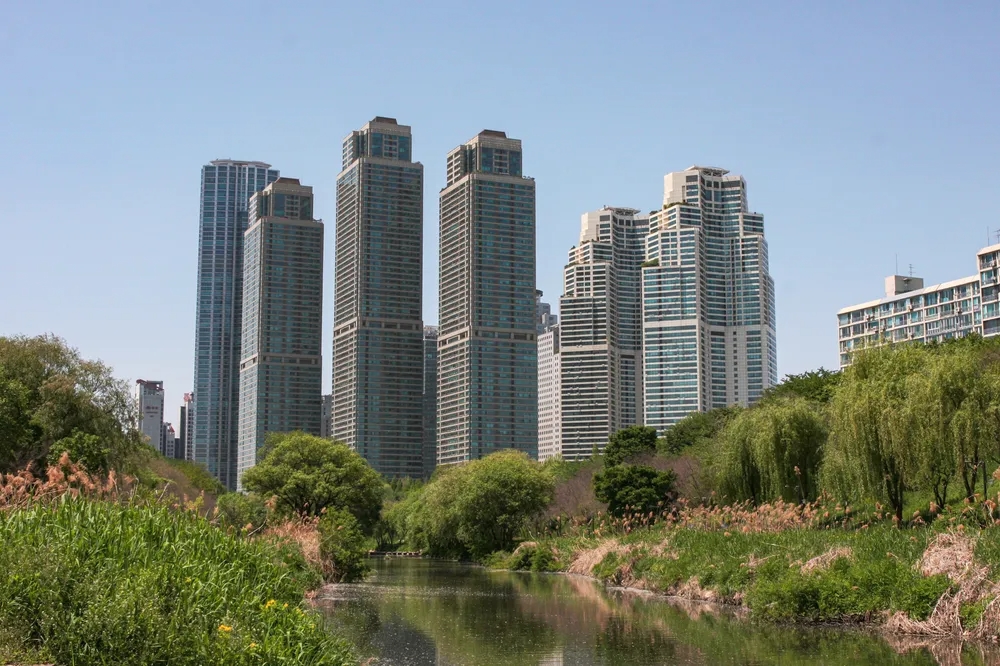 타워팰리스 1차 아파트 전경