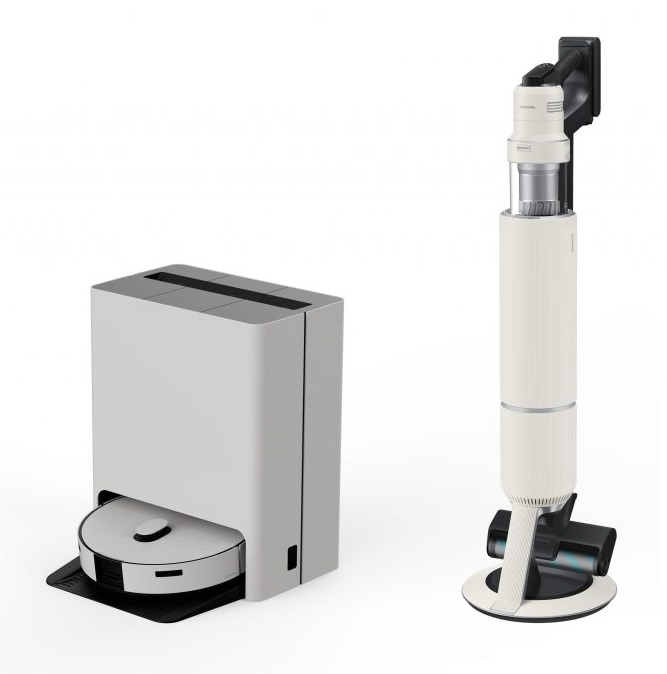 삼성전자, 스스로 물걸레 빠는 로봇청소기 CES에서 공개