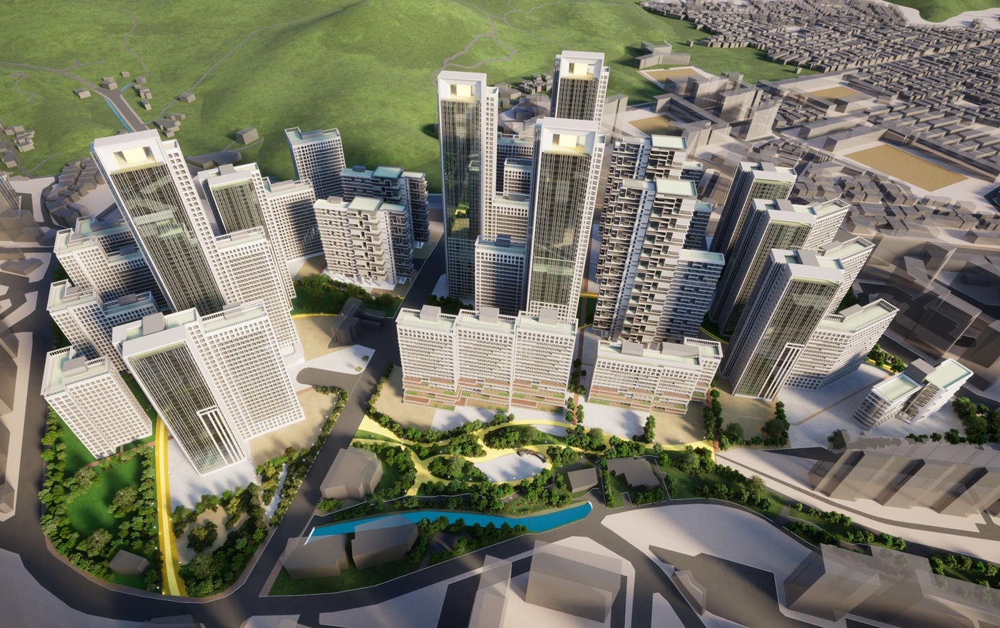 방학 신동아1단지 재건축사업 예상 조감도 / 사진제공=코람코자산신탁