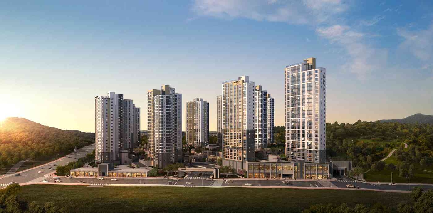 위파크 일곡공원 투시도./사진제공=라인건설