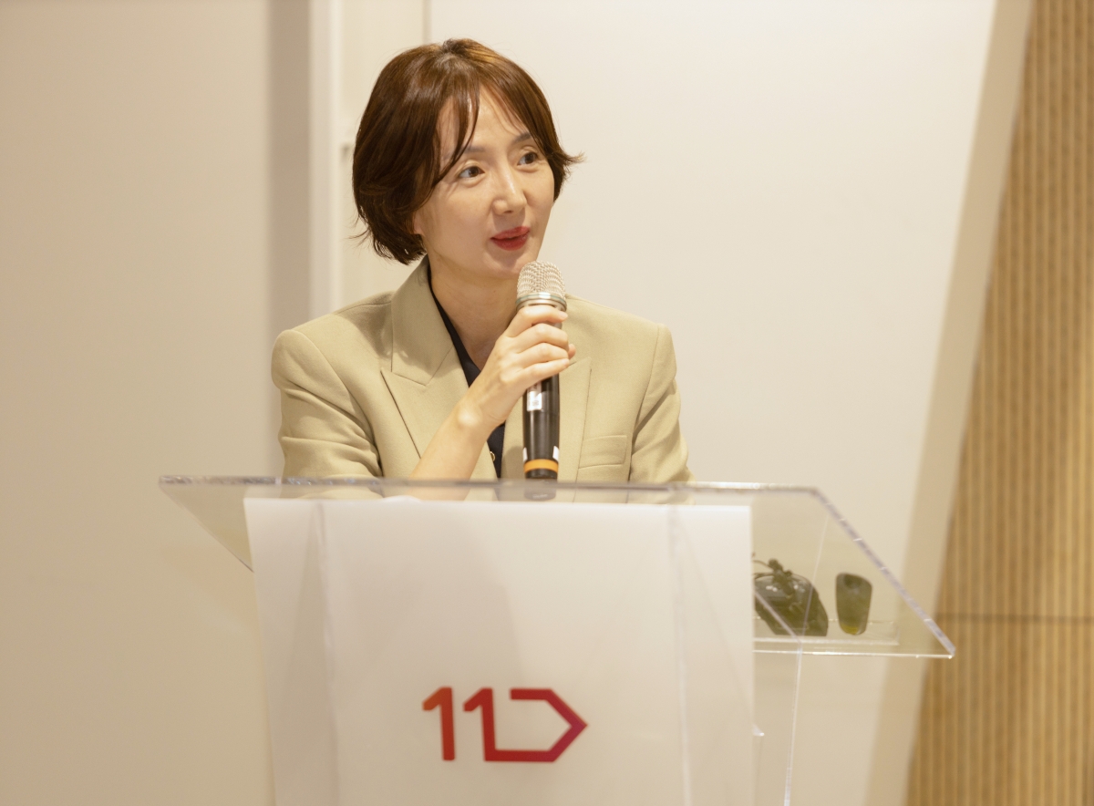 안정은 11번가 사장은 올초 새해 타운홀 미팅에서 "올해 오픈마켓 사업 흑자전환의 원년으로 만들겠다"고 말했다. /사진제공=11번가