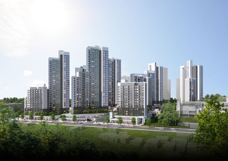 노량진8 재정비촉진구역 주택정비형 재개발사업 투시도./사진제공=서울시