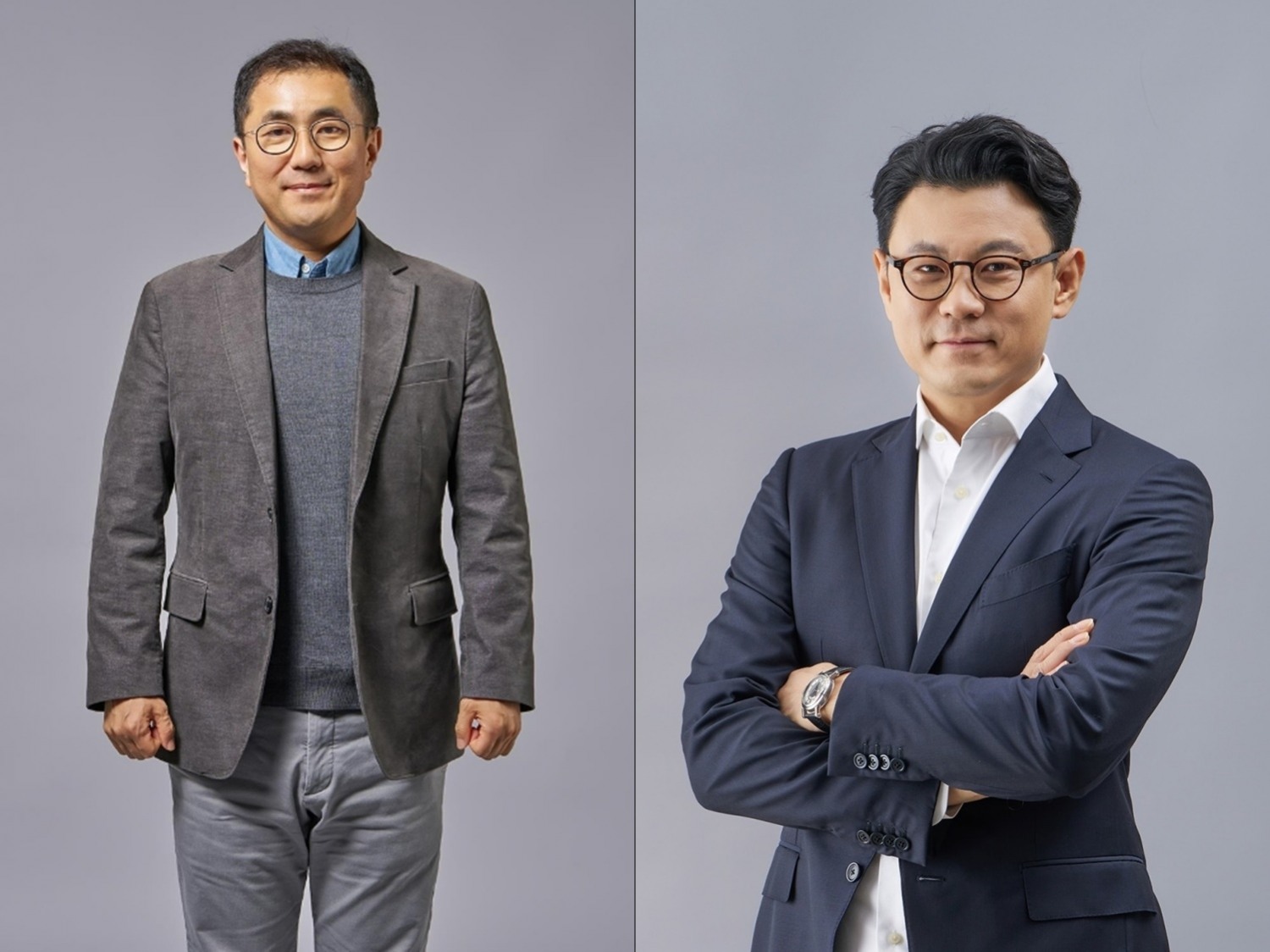 이정환 전 요기요 대표(왼쪽), 26일 새로 선임된 전준희 신임 대표/사진제공=요기요