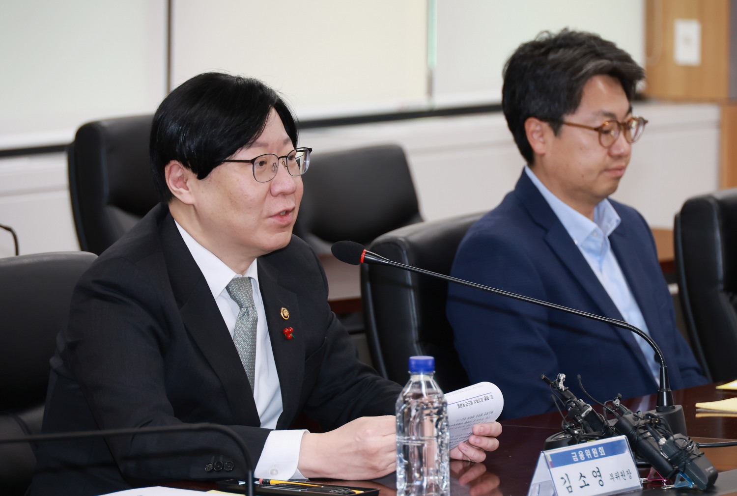 김소영 금융위원회 부위원장은 30일 오후 서울 종로구 정부서울청사에서 개최한 상장법인 자기주식 제도개선 간담회에서 상장법인의 자기주식 제도개선 방안에 대해 논의했다. /사진제공 = 금융위원회