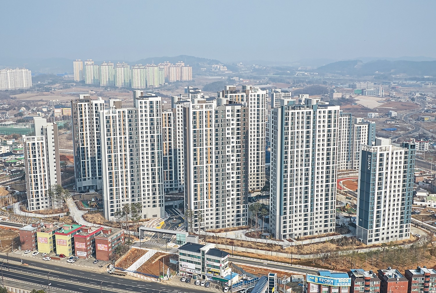 향남역 한양수자인 디에스티지 단지전경 / 사진제공=한양