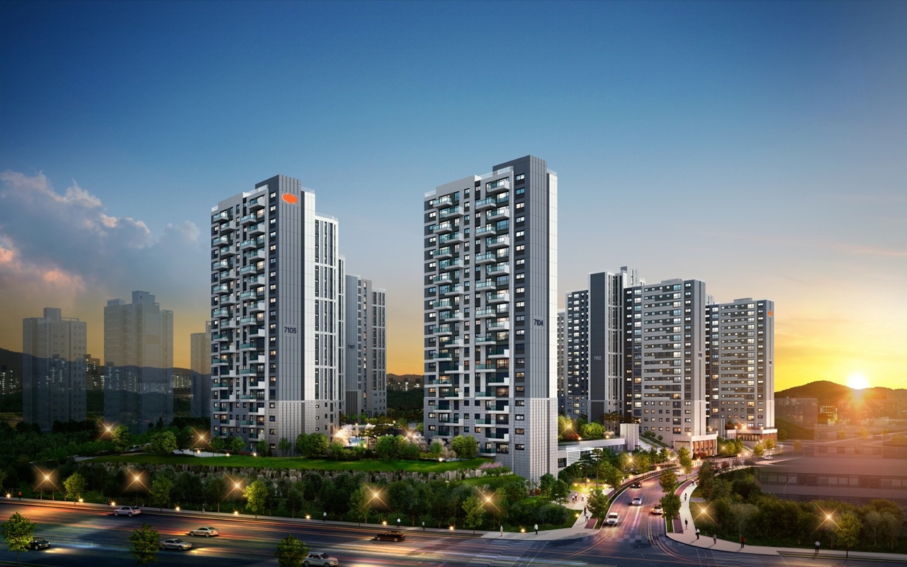 e편한세상 검단 에코비스타 투시도./사진제공=DL건설