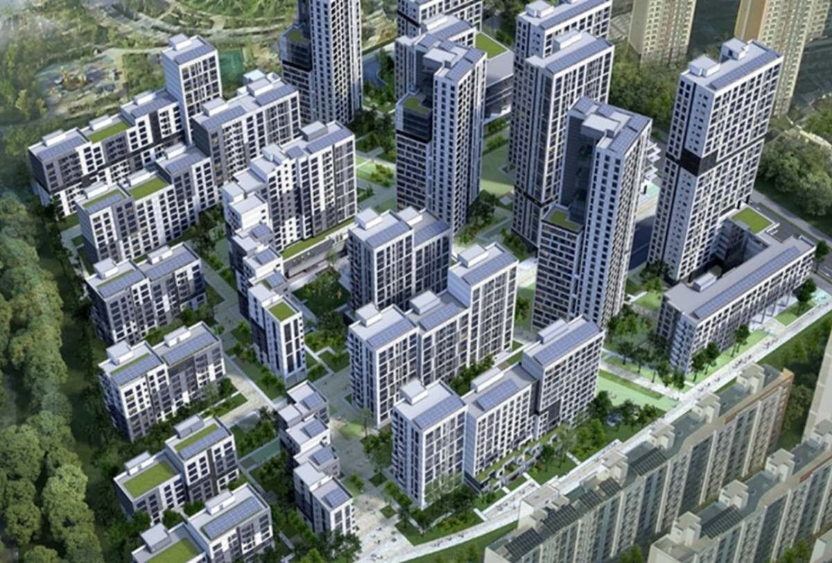 토지임대부 분양주택으로 공급되는 서울시 강동구 고덕강일 공공주택지구 3단지 예상도./사진제공=서울시