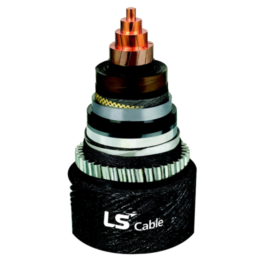 LS전선 HVDC 케이블 단면./사진 = LS전선