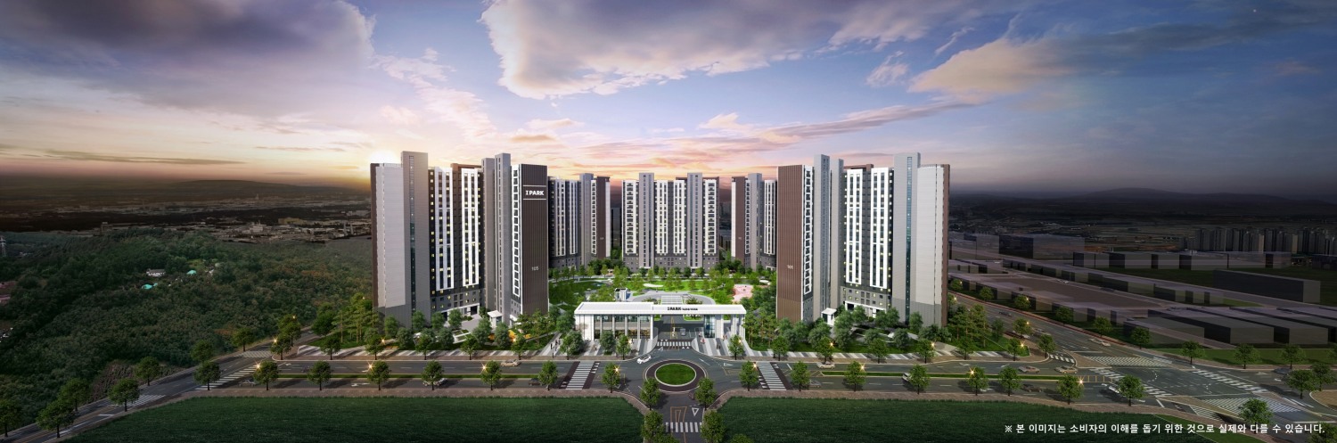 익산 부송 아이파크 단지투시도