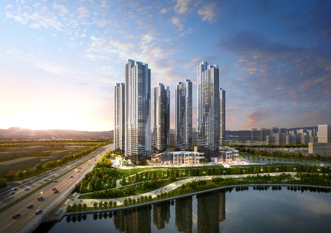 고양 장항 유보라 메인투시도 / 사진제공=반도건설