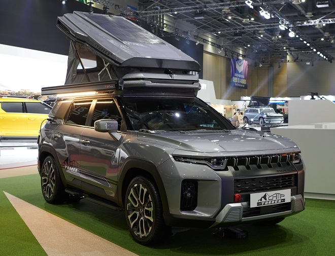 KGM 토레스 캠핑.