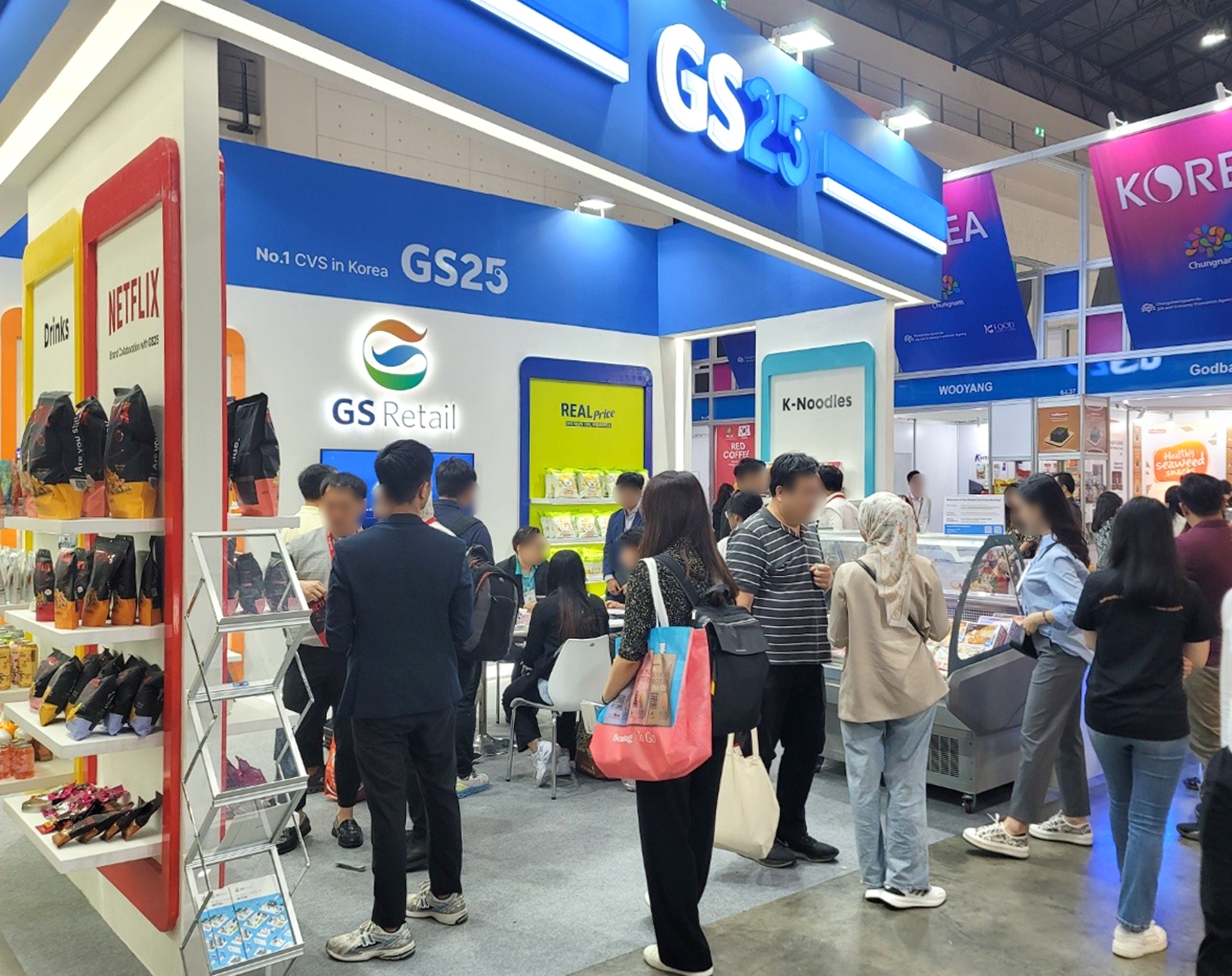 GS25가 국내유통사 최초로 타이펙스에 참여했다. /사진제공=GS리테일