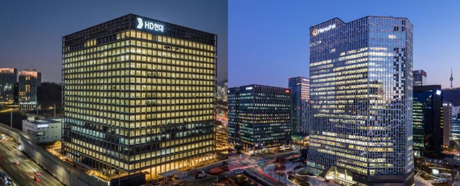 "쪼개서 키운다" HD현대·한화, 두 그룹의 몸집 키우기