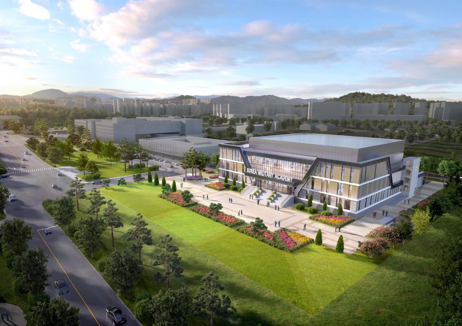 육군 태릉 교육시설 민간투자시설 문화예술관 조감도 / 사진제공=금호건설