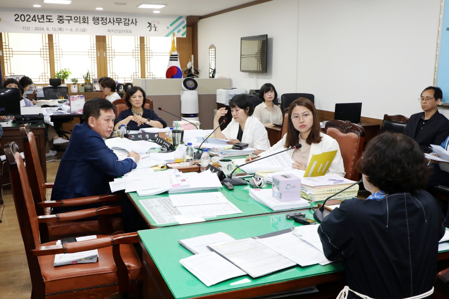 서울 중구의회 복지건설위원회./사진제공=중구의회