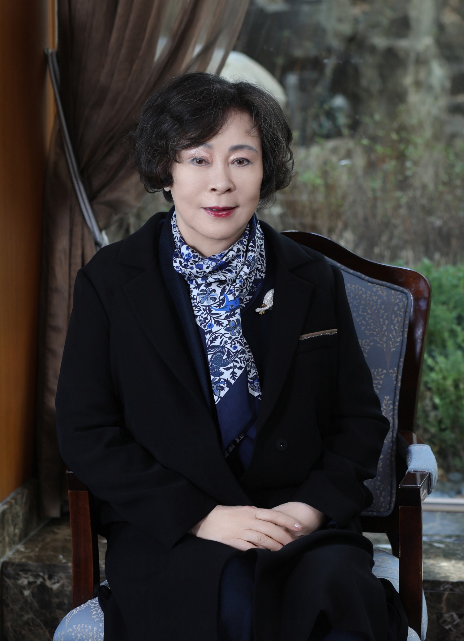 신격호 롯데명예회장의 장녀 신영자 씨가 최그ㄴ 롯데쇼핑 주식 140억 규모를 매각했다. /사진제공=롯데장학재단