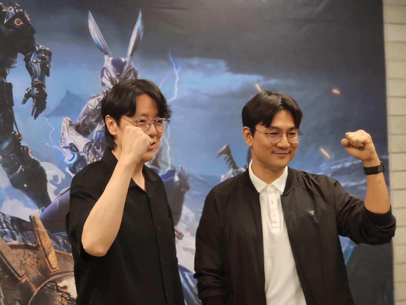 이범준 PD(좌)와 주민석 디렉터. / 사진=김재훈 기자