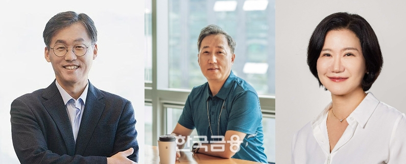 (왼쪽부터) 최우형 케이뱅크 대표, 윤호영 카카오뱅크 대표, 이은미 토스뱅크 대표. /사진제공=각 사