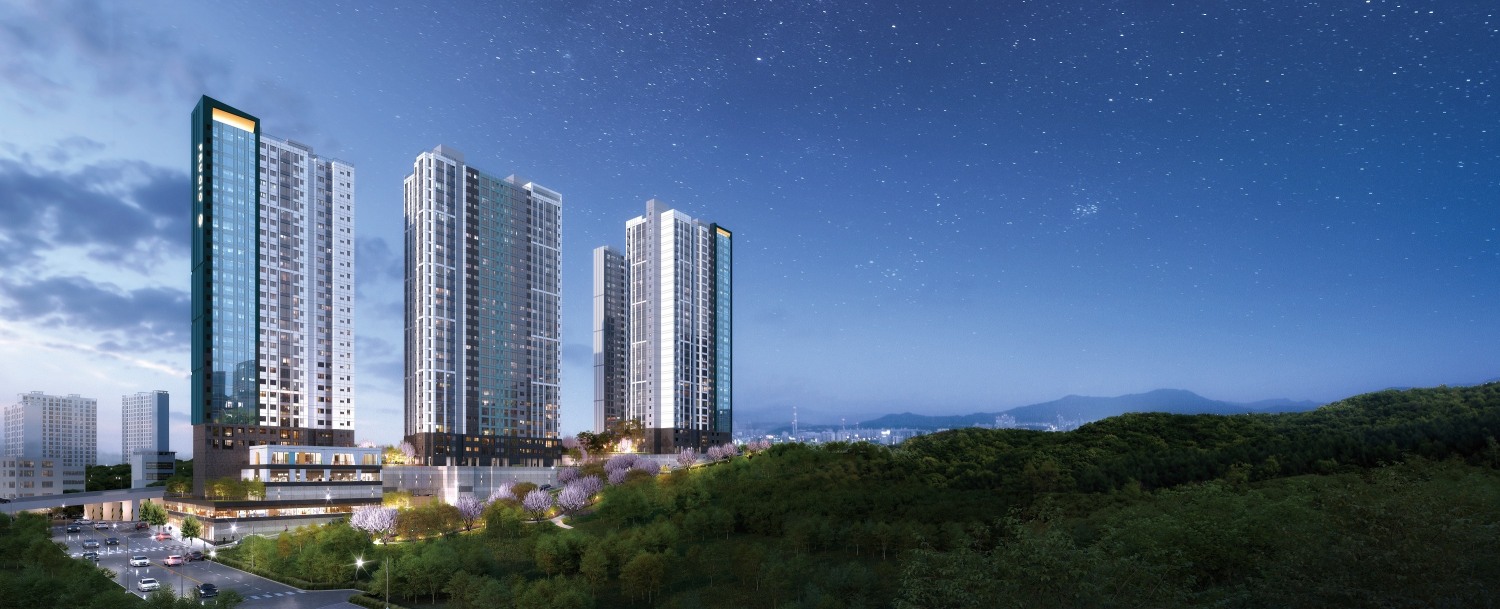 마포 성산 모아타운 1구역 투시도 / 사진제공=대우건설