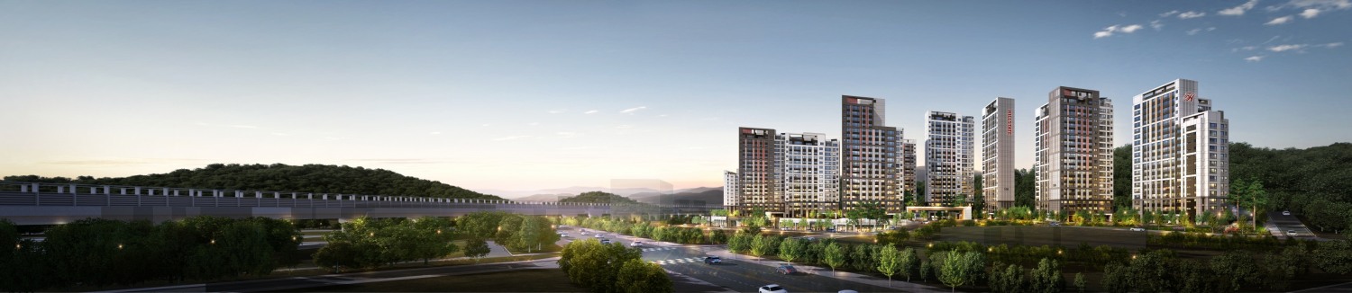 힐스테이트 광주곤지암역 메인투시도 / 사진제공=현대엔지니어링