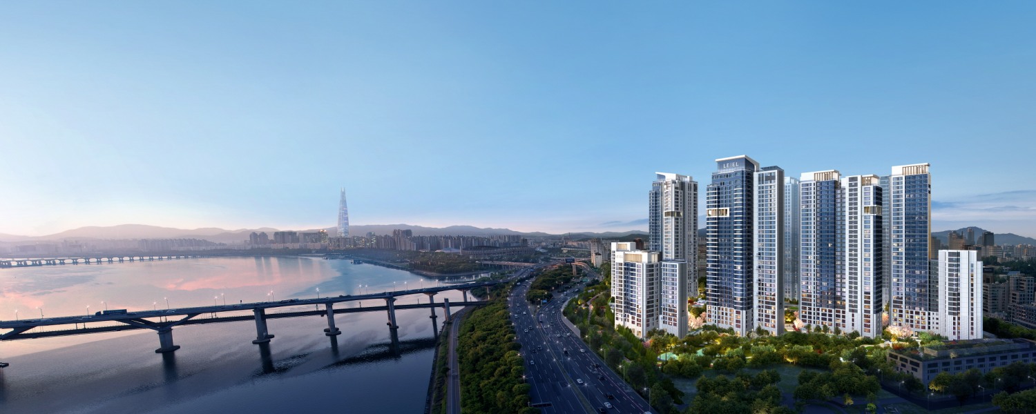 청담르엘 서브조감도