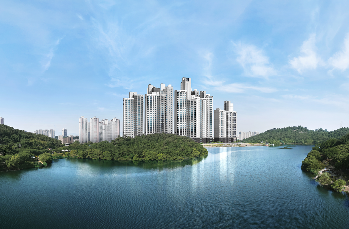 번영로 하늘채 파크뷰 단지투시도