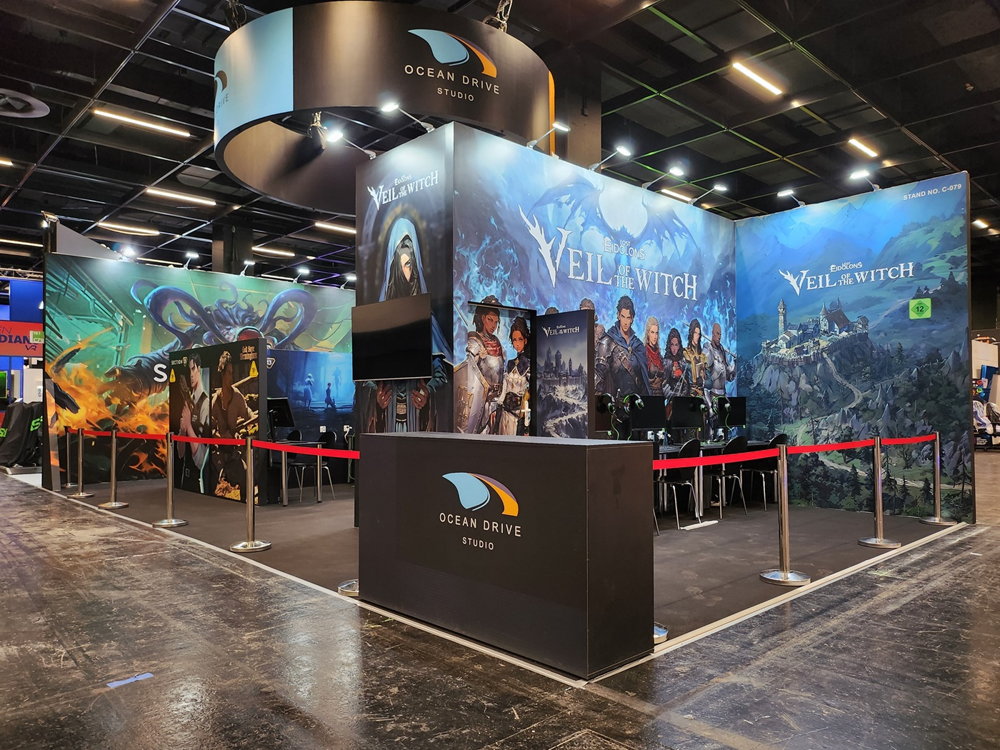 오션드라이브 게임스컴 2024 부스. / 사진=카카오게임즈