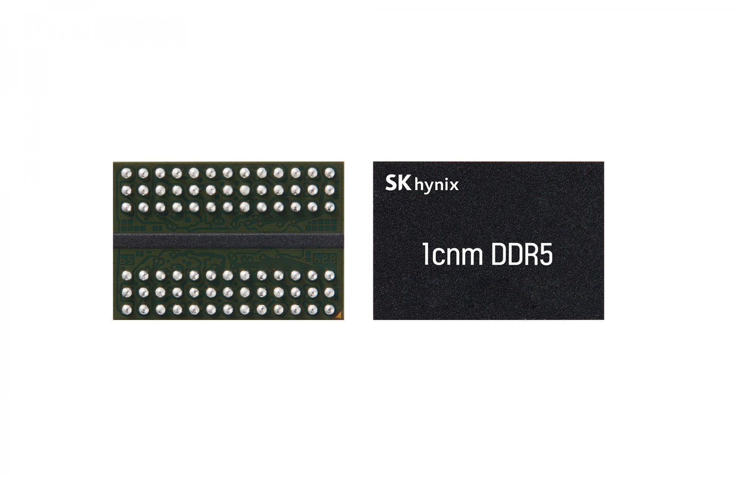 SK하이닉스의 1cnn DDR5. / 사진=SK하이닉스