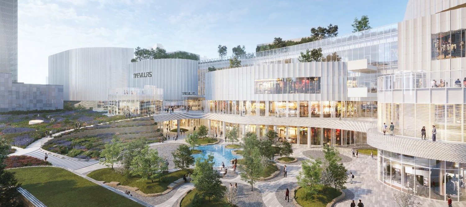 타임빌라스 송도 조감도. /사진제공=롯데백화점