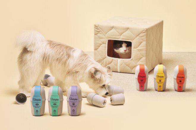 반려동물 영양제 브랜드 벳플 제품 라인. /사진=동아제약