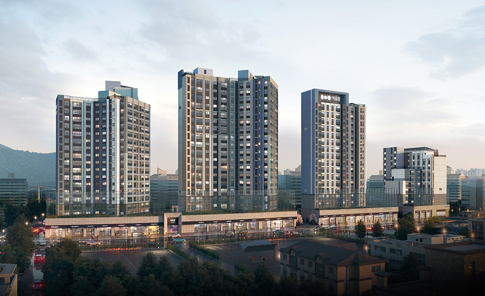 도봉 금호어울림 리버파크 투시도./사진제공=코람코자산신탁