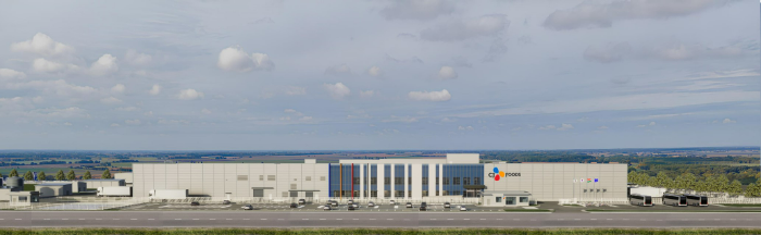 Aerial view of the new plant in Hungary, Europe. /Photo-CJ CheilJedang