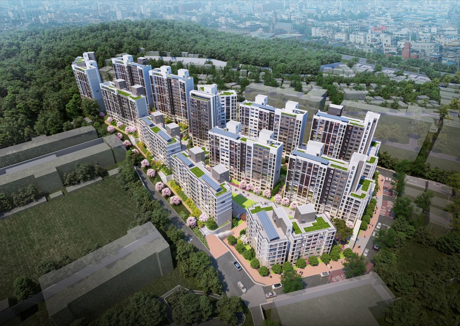 힐스테이트 등촌역 조감도./사진제공=현대건설 제공