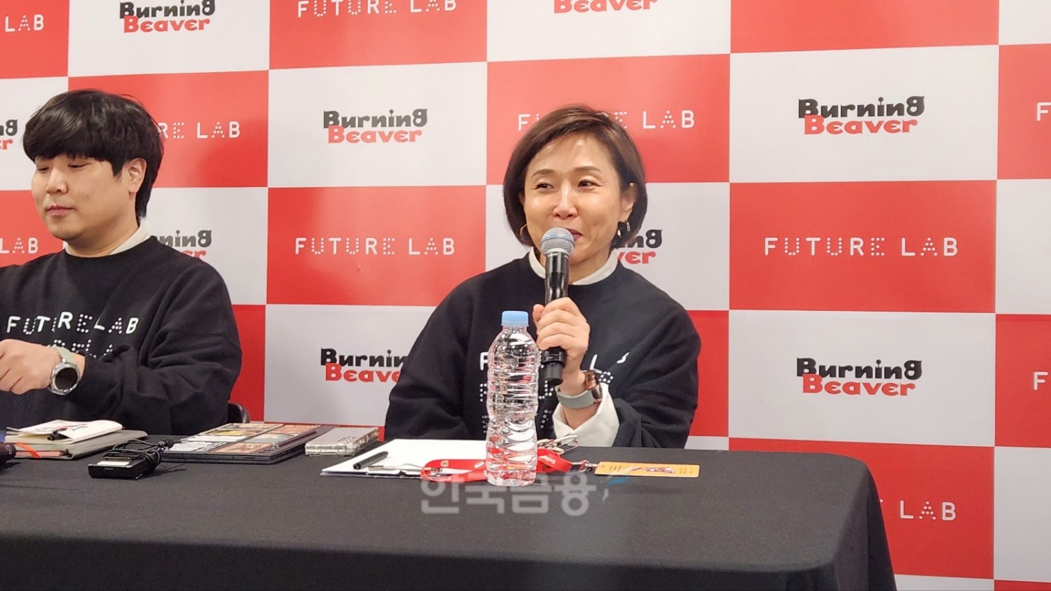 백민정 스마일게이트 퓨처랩 재단 센터장. / 사진=김재훈 기자