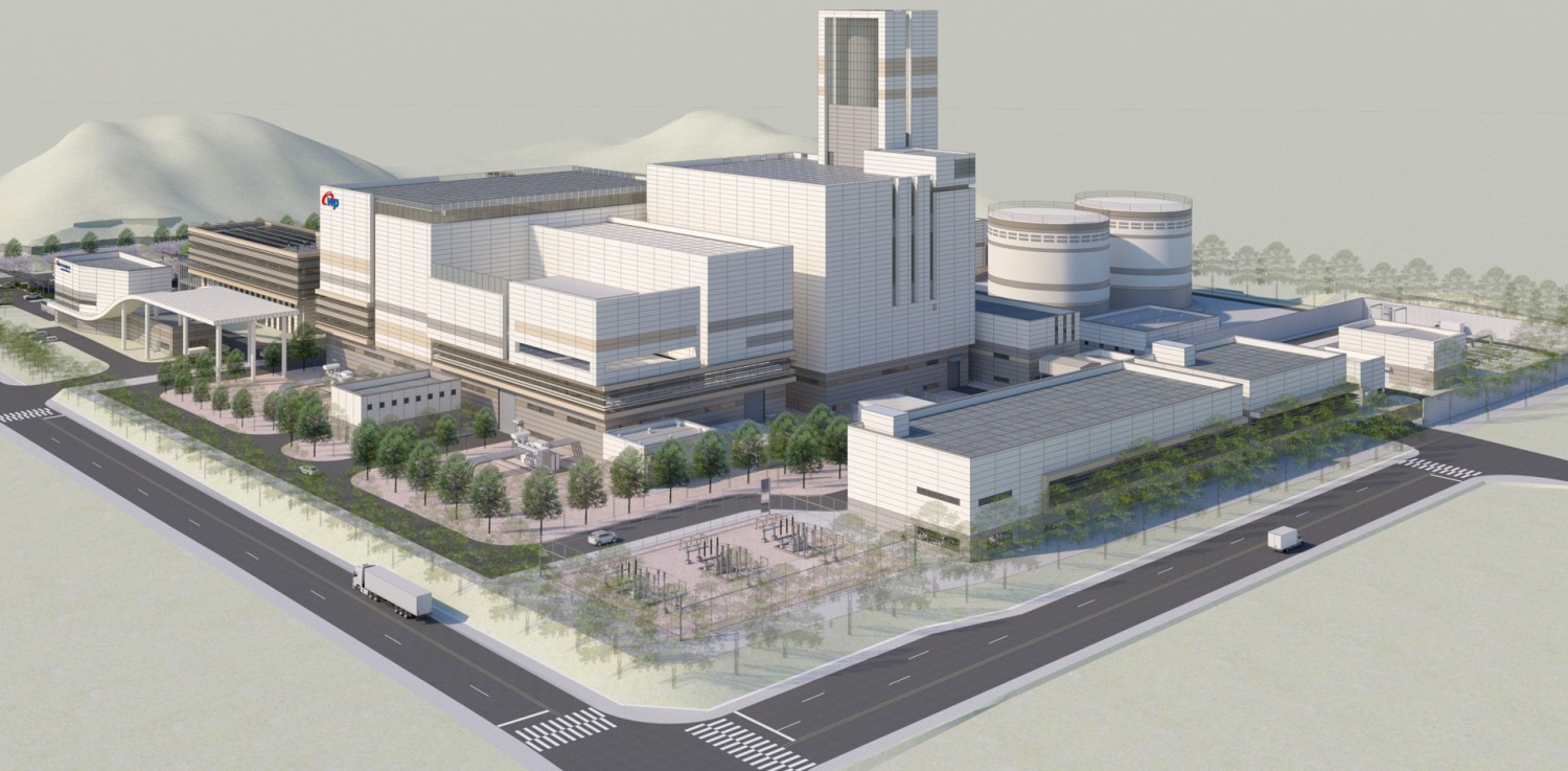 공주 천연가스발전소 건설공사 조감도 / 사진제공=금호건설