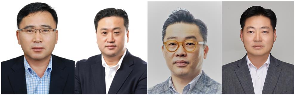 2025년 정기 임원인사 부사장 승진자. (왼쪽부터) 이상동 삼성화재 부사장, 방대원 부사장, 박민재 부사장, 고기호 부사장./사진제공=삼성화재