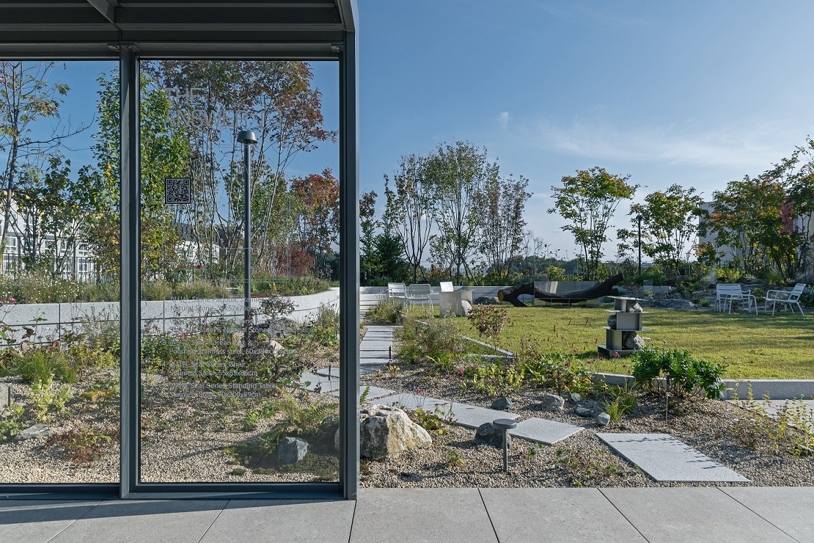 더샵갤러리 2.0 옥상조경 모습 / 사진제공=포스코이앤씨