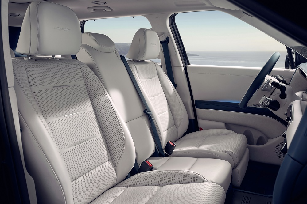 팰리세이드 9인승 내부(1열)