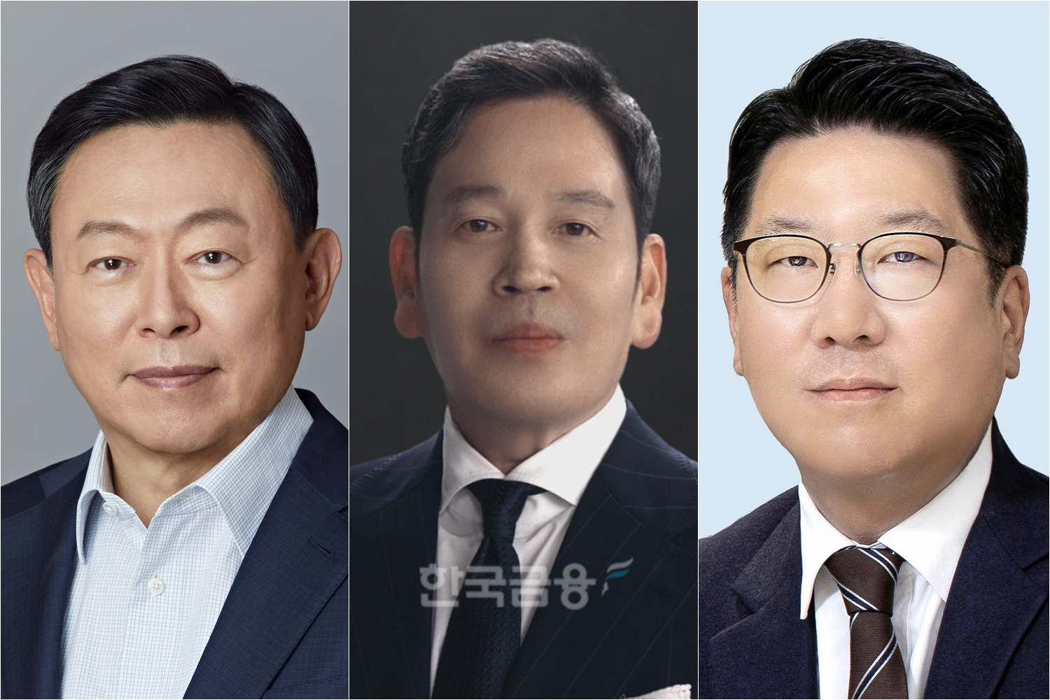 신동빈 롯데그룹 회장(왼쪽부터) 정용진 신세계그룹 회장, 정지선 현대백화점그룹 회장. /사진제공=롯데, 신세계, 현대백화점그룹