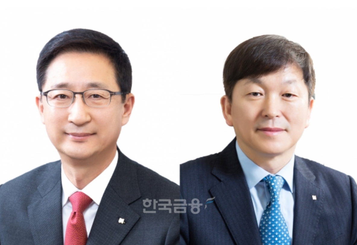 (왼쪽부터)조용일 현대해상 부회장, 이성재 현대해상 사장 / 사진제공=현대해상
