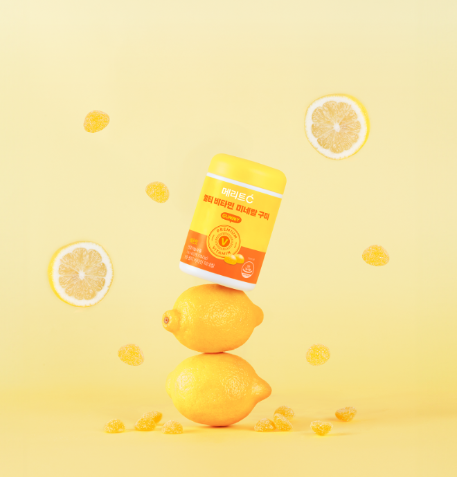 휴온스가 신제품 '메리트C 멀티 비타민 미네랄 구미'를 출시했다고 3일 밝혔다. /사진=휴온스