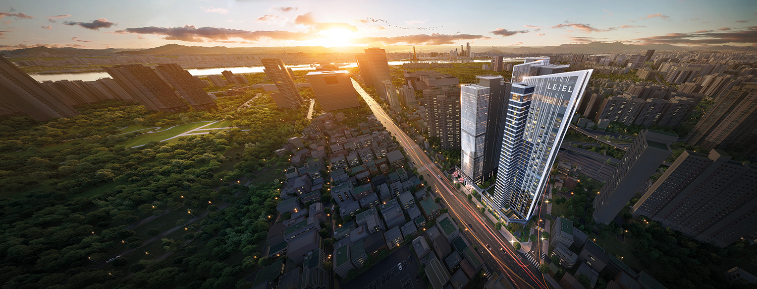 신용산역북측 제1구역 특화 설계 조감도 / 사진제공=롯데건설