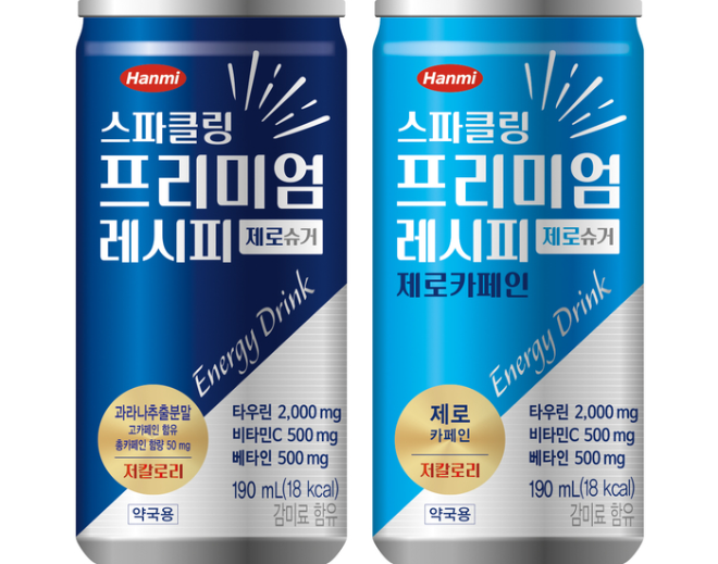 온라인팜 '스파클링 프리미엄 레시피' 제품 이미지. /사진=한미사이언스