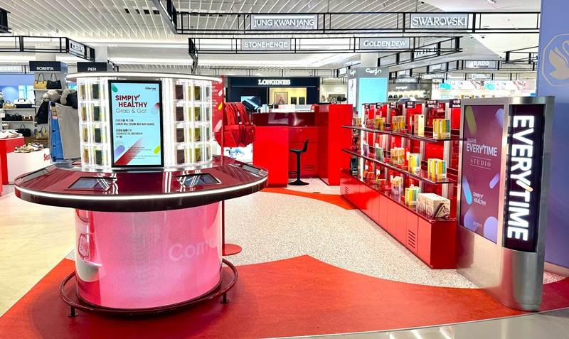 신세계면세점이 인천공항점에 '정관장 에브리타임 스튜디오'를 오픈했다. /사진제공=신세계면세점